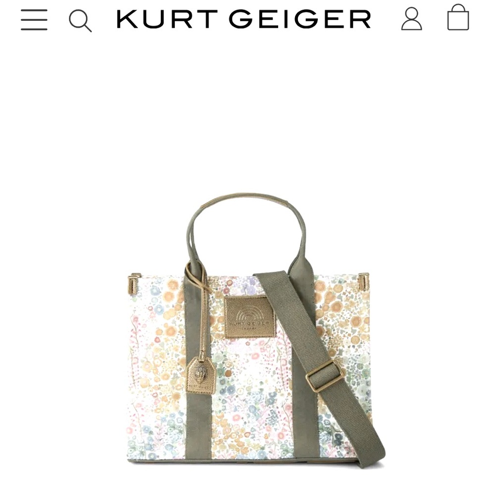 NWT. Floral Couture Southbank Tote Bag.